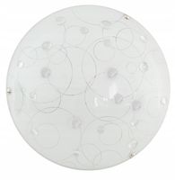 Plafon Candellux ASTRO 13-39149 LED 10W biały okrągły szklany IP20