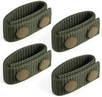 Klamra nylonowa szlufka zestaw 4szt z dwoma zatrzaskami taktyczna do paska
