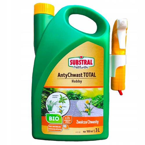Środek naturalny na chwasty bio Antychwast Total RTU 3l Substral spray na Arena.pl
