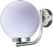 Lampa zewnętrzna kinkiet Ana K-LP270A okrągły kula chrom