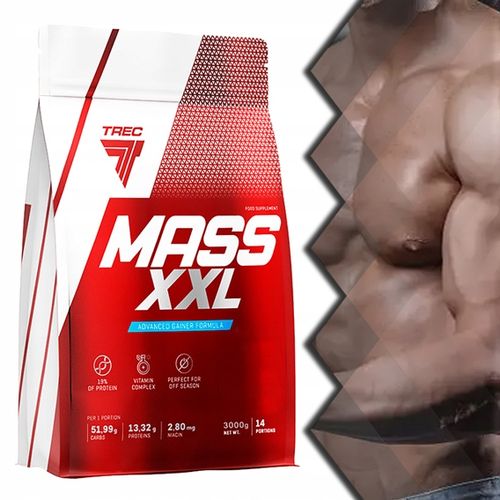 TREC Gainer MASS XXL 3000g Wanilia na Arena.pl
