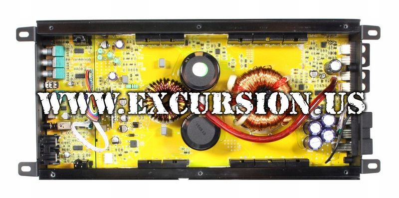 Wzmacniacz Excursion 1 kanał 1200W zdjęcie 3
