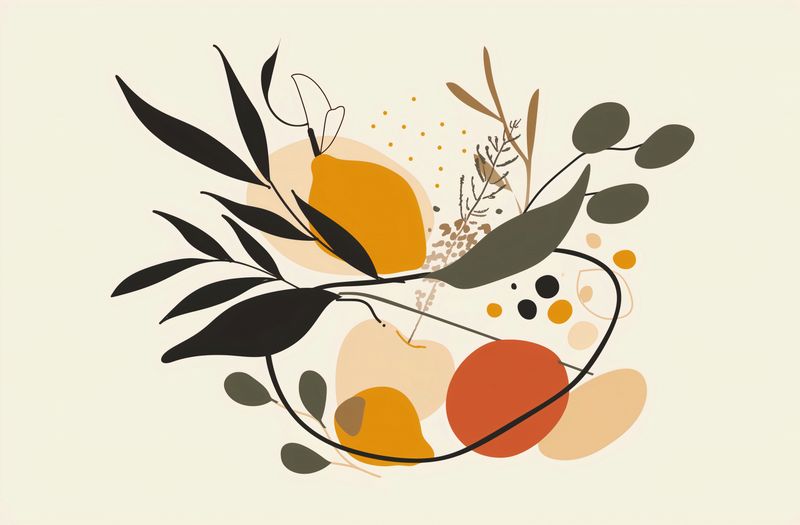 Plakat 91,5x60cm Botaniczny Wir zdjęcie 1