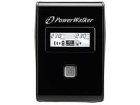 Zasilacz awaryjny UPS Power Walker Line-Interactive 850VA 2xSCHUKO RJ11 USB