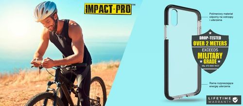 PURO Impact Pro Flex Shield - Etui iPhone XR (czarny) na Arena.pl
