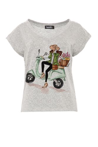 Bluzka K432 Szary S/M na Arena.pl
