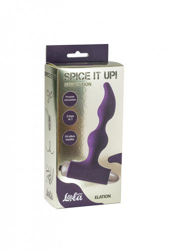 Vibrating Anal Plug Spice it up New Edition Elation Ultraviolet na Arena.pl