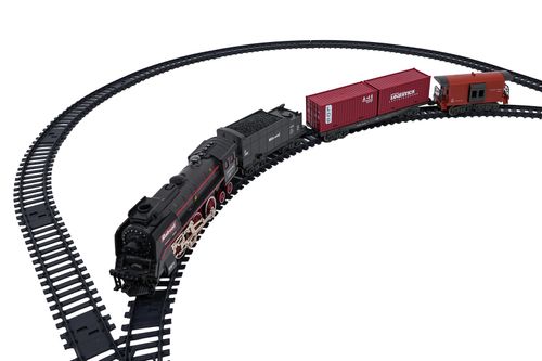 Kolejka Retro Z Funkcją Świateł, Dźwięku I Dymu 138Cm na Arena.pl