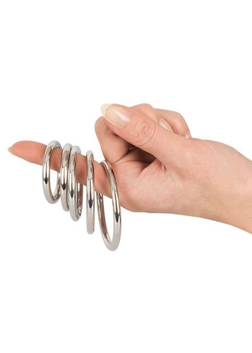 bad kitty set of 5 metal rings na Arena.pl