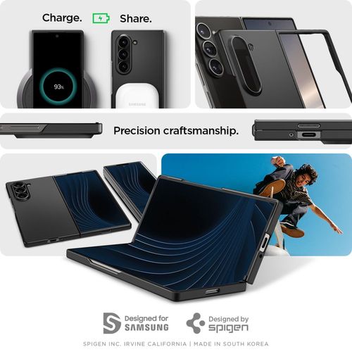 spigen airskin galaxy z fold 6 black na Arena.pl