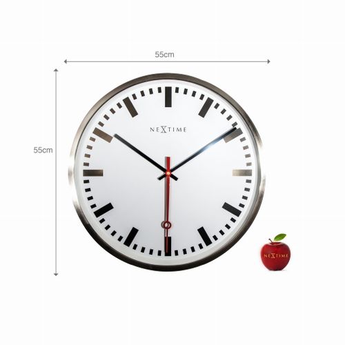 Zegar ścienny NeXtime Super Station Number 3127 ST na Arena.pl