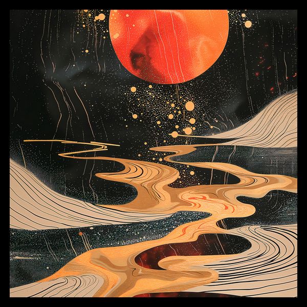 Plakat 30x30cm Planetarny Taniec zdjęcie 2