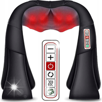 KOŁNIERZ MASUJĄCY ROZGRZEWAJĄCY MASAŻER SHIATSU