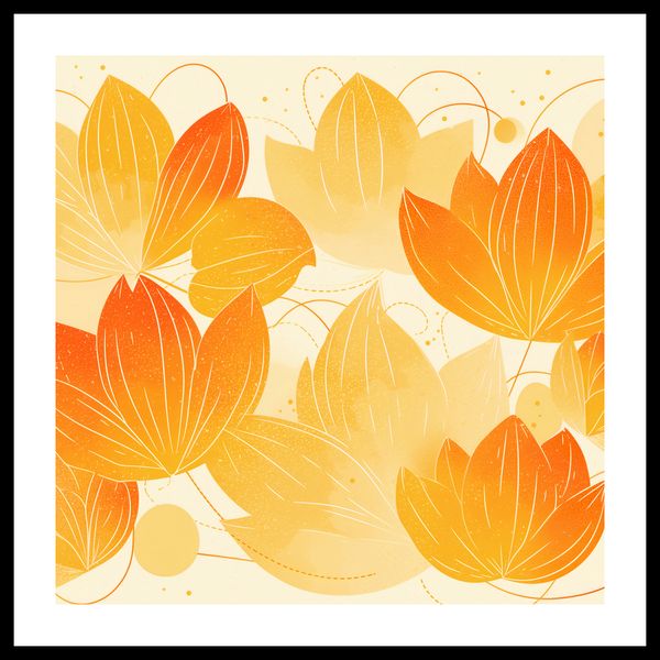 Plakat 60x60cm Jesienna Wizualizacja zdjęcie 3