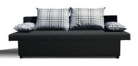 SOFA KANAPA WIKI szaro-czarnym spanie młodzieżowa