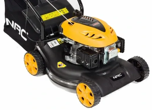 Kosiarka SPALINOWA NAC 41 cm 1,3 kW BEZ NAPĘDU Kosz 40 litrów LEKKA 2w1 zdjęcie 2