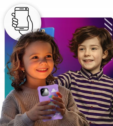 TELEFON DLA DZIECI SMARTFON ZABAWKOWY aparat kamera gry ZABAWKI DLA DZIECI na Arena.pl