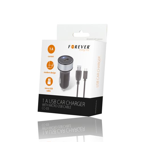 Ładowarka samochodowa 1A + kabel microUSB na Arena.pl