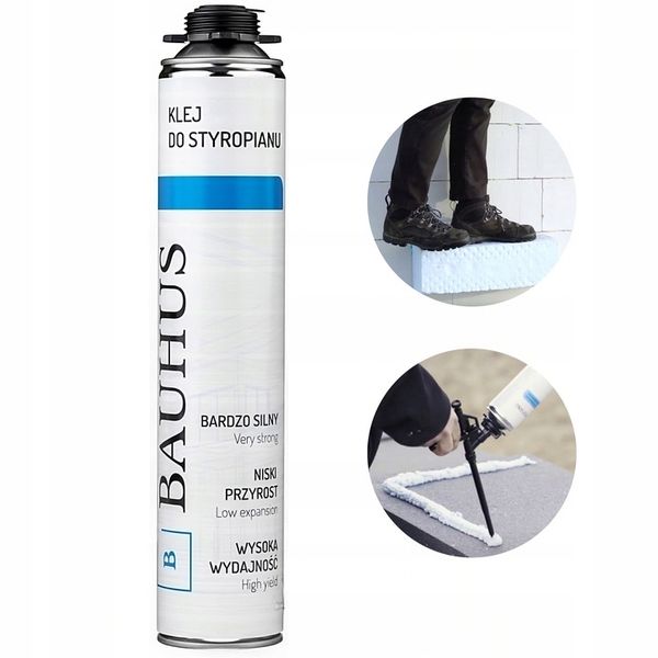 BAUHUS KLEJ DO STYROPIANU EPS i XPS 710 ml zdjęcie 6