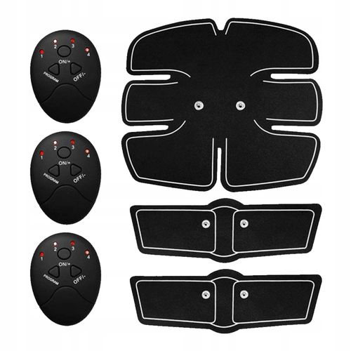 ELEKTROSTYMULATOR MIĘŚNI BRZUCHA, UD I RAMION EMS na Arena.pl