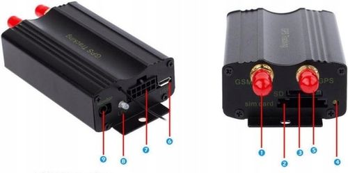 Lokalizator TK-103B GPS Tracker Podsłuch Śledzenie Monitoring Pojazdów na Arena.pl