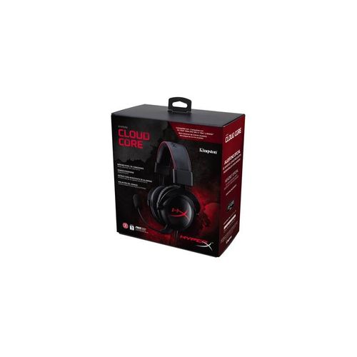 Zestaw słuchawkowy HyperX Cloud Core (KHX-HSCC-BK-ER) Czarny na Arena.pl