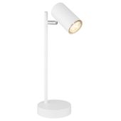 Regulowana lampa biurkowa ROBBY 57910TW stojąca LAMPA do gabinetu biała