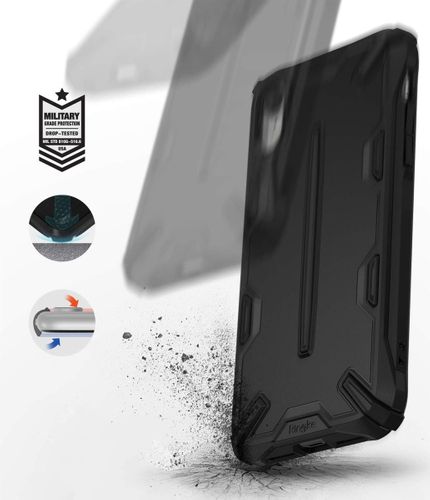 Etui Ringke Dual-X iPhone XR czarne na Arena.pl