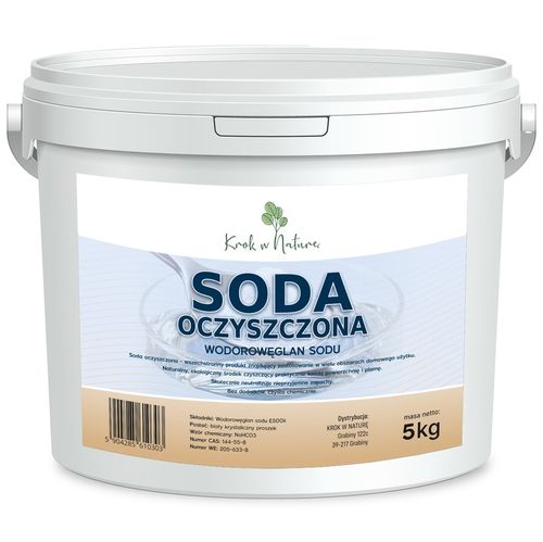 SODA OCZYSZCZONA Wodorowęglan Sodu CZYSTY SKŁAD 5 kg na Arena.pl