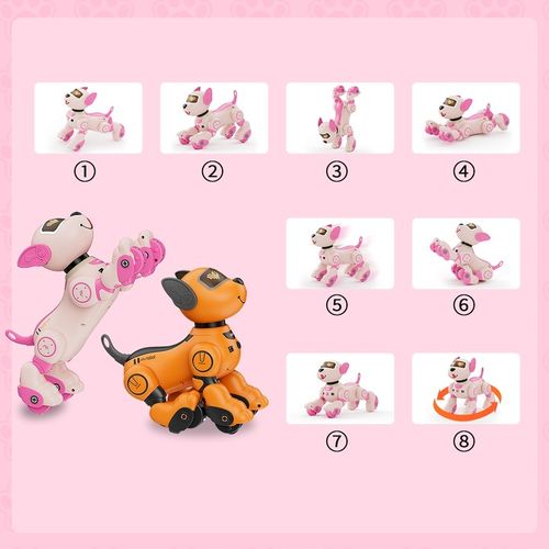 ROBOT INTERAKTYWNY PIES PIESEK ZDALNIE STEROWANY PROGRAMOWANY 20+ FUNKCJE na Arena.pl