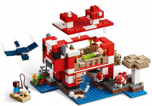 21270 - lego minecraft - dom grzybowej krowy na Arena.pl