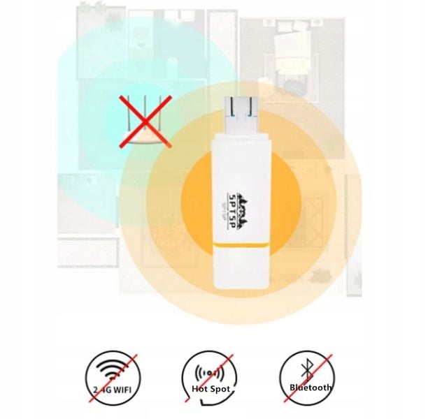 BLOKER ZAGŁUSZACZ INTERNETU WiFi Bluetooth Hotspot zdjęcie 2