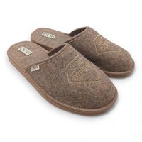 Kapcie męskie okazjonalne naturalny filc SUPER DZIADEK prezent 43