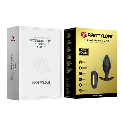 pretty love   regina remote anal plug na Arena.pl