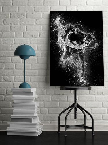 Deco Panel, Walka judo 2 50x70 na Arena.pl