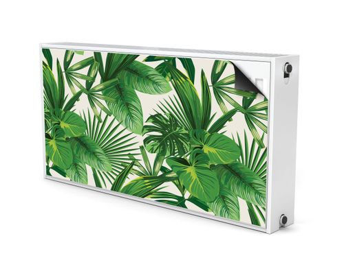 Magnetyczna MASKOWNICA Grzejnika Liście Tropikalne Natura 90cm x 60cm na Arena.pl