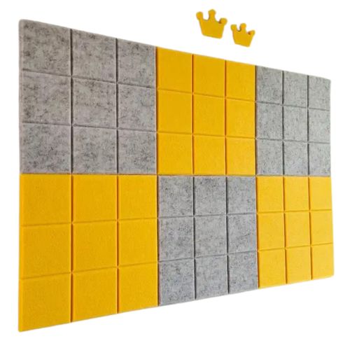 Panele Ścienne Filcowe 3D Kwadrat Zagłówek Samoprzylepne Akustyczne Soft na Arena.pl