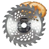 PIŁA TARCZA WIDIOWA DO CIĘCIA DREWNA 180x20 24 ZĘBY TNĄCE GEKO G78040