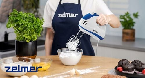 MIKSER RĘCZNY ZELMER ZHM1652 400W TURBO LEKKI ROBOT 4 KOŃCÓWKI 5 na Arena.pl
