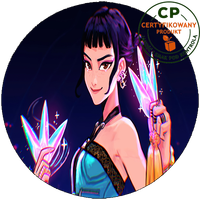 Opłatek waflowy na tort - K-Pop Demon Hunters