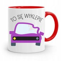 Kubek Czerwony Dla Mechanika To Się Wyklepie Z Nadrukiem Ze Zdjęciem