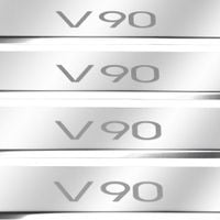 Listwa progowa VOLVO V90 MK2 Stal nierdzewna 304 połysk 4szt
