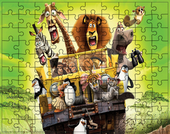 Puzzle Pingwiny z Madagaskaru