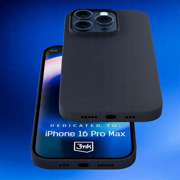 Etui na Apple iPhone 16 Pro Max - 3mk HARDY Silicone MagCase Graphite zdjęcie 8