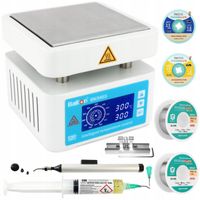 TOPNIK PASTA AMTECH 223UV CYNA ZESTAW + PODGRZEWACZ BGA LCD LED BK960S 450W