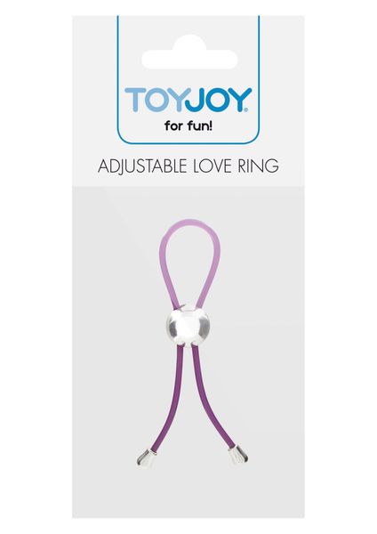 Adjustable Love Ring Purple zdjęcie 2