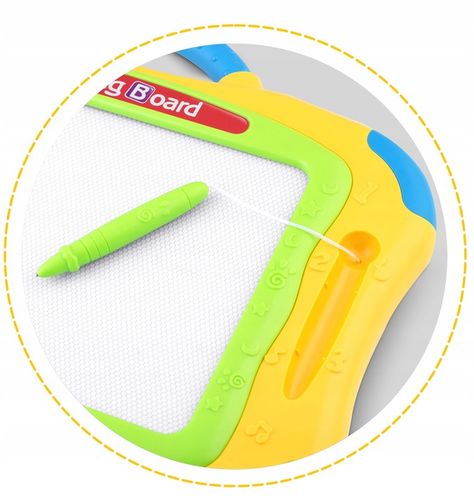 ZNIKOPIS TABLICA MAGNETYCZNA DO RYSOWANIA DLA DZIECI Z RYSIKIEM RICOKIDS na Arena.pl