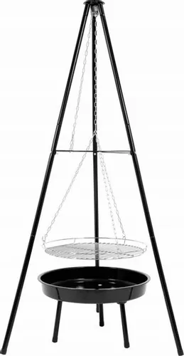 GRILL WISZĄCY OGRODOWY REGUL TRÓJNÓG PALENISKO 3W1 na Arena.pl