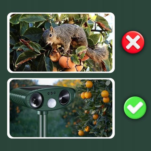 ODSTRASZACZ ZWIERZĄT KOTÓW PSÓW DZIKÓW SAREN PTAKÓW ITP + Lokalizator Ruchu na Arena.pl