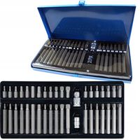 ZESTAW BITÓW KLUCZY IMBUS SPLINE TORX 40 el BITY